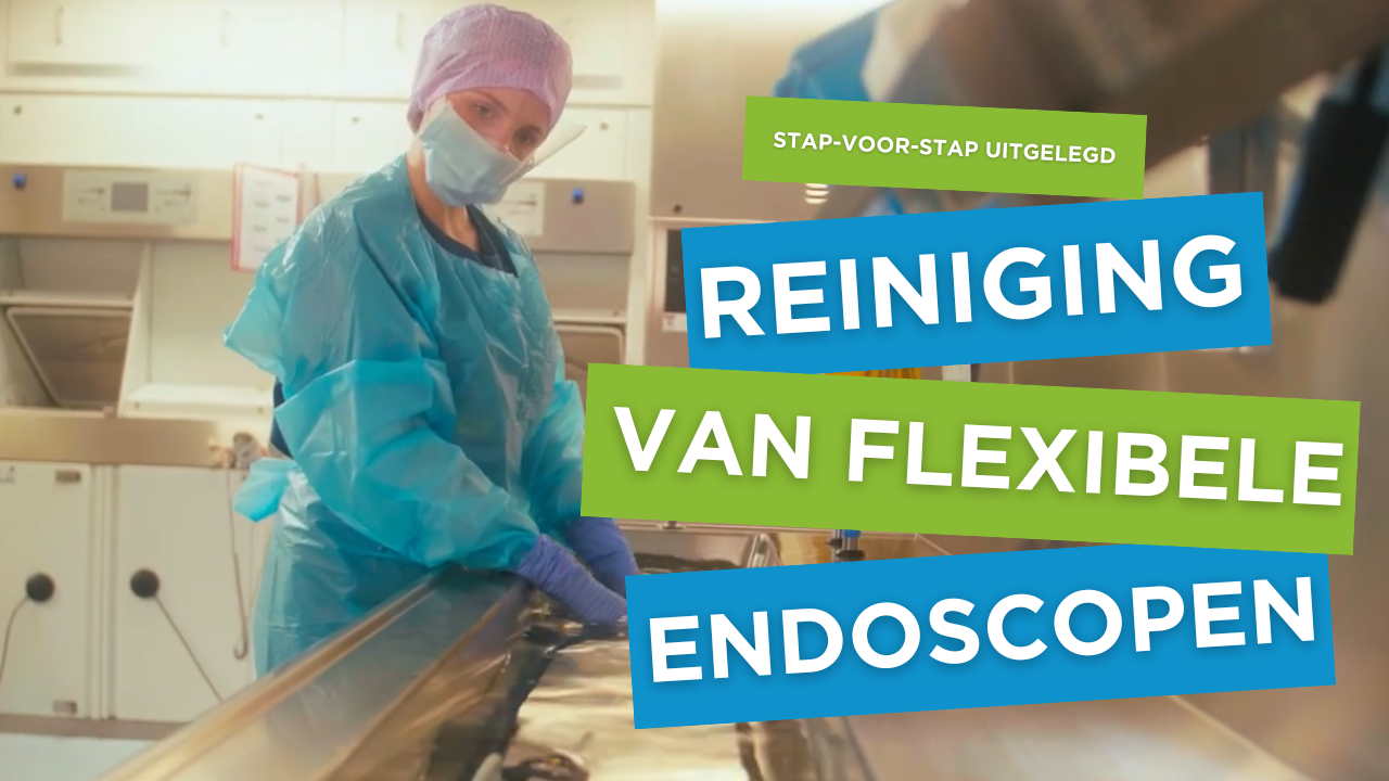 Nieuwe instructievideo: Flexibele endoscopen veilig en correct reinigen