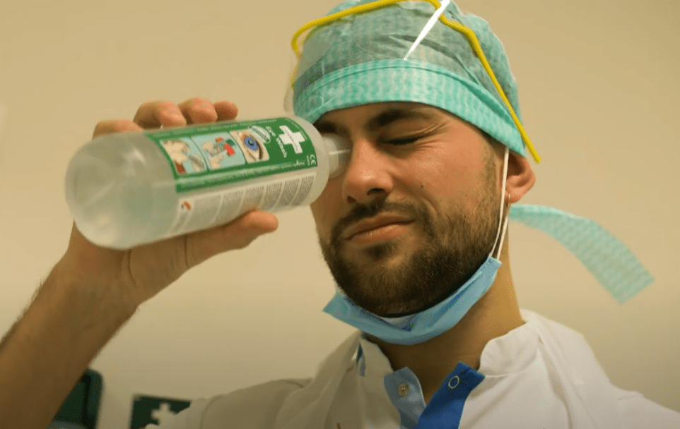 Veiligheidsvideo chemisch spil
