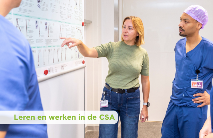 Leren en werken in de CSA: leerwerkunit van het St. Antonius Ziekenhuis versnelt ontwikkeling van studenten